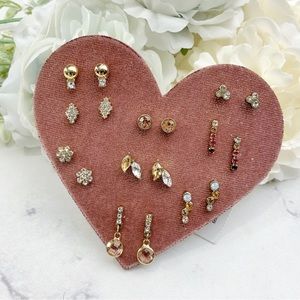LOFT Ann Taylor - Heart Assorted Stud Earrings Set